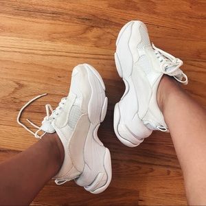 Jefferey Campbell Lo-fi White Sneaker Size 7